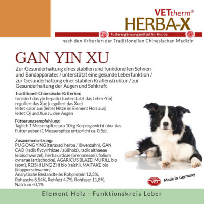 VETtherm®Gan Yin Xu TCM 150g